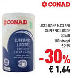 Conad Superstore Asciugone maxi per superfe lucide CONAD offerta