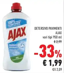 Conad Superstore Detersivo pavimenti AJAX offerta