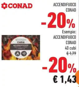 Conad Superstore Accendifuoco CONAD offerta