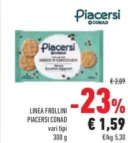 Conad Superstore Linea frollini piacersi CONAD offerta