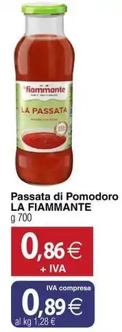 Docks Cash&Carry Passata di Pomodoro LA FIAMMANTE offerta