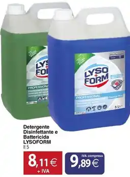 Docks Cash&Carry Detergente Disinfettante e Battericida LYSOFORM offerta