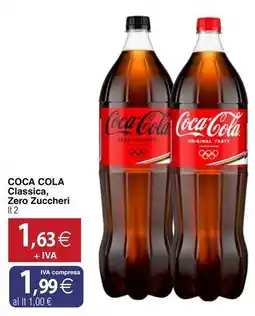 Docks Cash&Carry COCA COLA Classica, Zero Zuccheri offerta