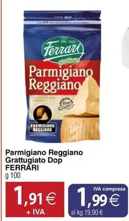 Docks Cash&Carry Parmigiano Reggiano Grattugiato Dop FERRARI offerta