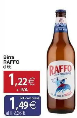 Docks Cash&Carry Birra RAFFO offerta