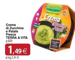 Docks Cash&Carry Crema di Zucchine e Patate Fresca TERRA & VITA offerta