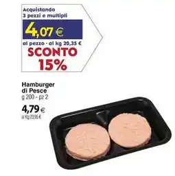 Docks Cash&Carry Hamburger di Pesce offerta