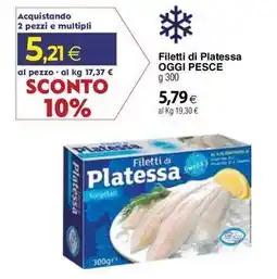 Docks Cash&Carry Filetti di Platessa OGGI PESCE offerta