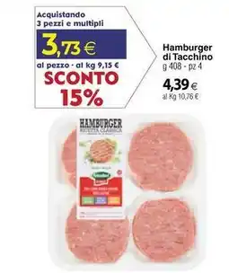 Docks Cash&Carry Hamburger di Tacchino offerta