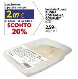 Docks Cash&Carry Insalata Russa BUONA COMPAGNIA GOURMET offerta
