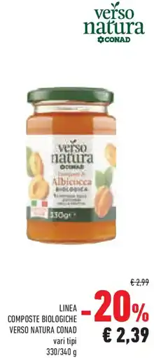 Conad Superstore Linea composte biologiche VERSO NATURA CONAD offerta