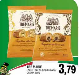 Al Discount Tre marie fagottino al cioccolato/ crema offerta