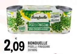 Al Discount Bonduelle piselli finissimi offerta