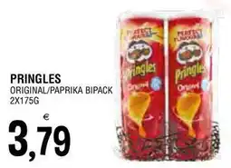 Al Discount Pringles original/paprika bipack offerta