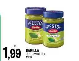 Al Discount Barilla pesto offerta
