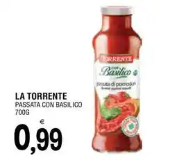 Al Discount La torrente passata con basilico offerta
