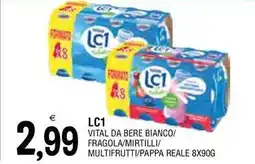 Al Discount Lc1 vital da bere bianco/ fragola/mirtilli/ multifrutti/pappa reale offerta