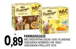 Al Discount Parmareggio abc crostatina cacao offerta