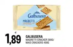 Al Discount Galbusera magretti cracker / mais crackers offerta