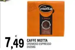 Al Discount Caffe motta cremoso espresso offerta
