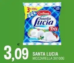 Al Discount Santa lucia mozzarella offerta