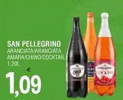 Al Discount San pellegrino aranciata/aranciata amara/chino/cocktail offerta