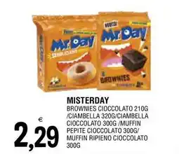 Al Discount Misterday brownies cioccolato offerta