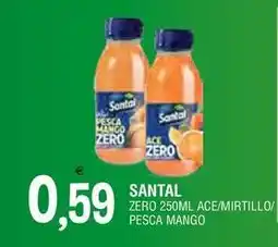 Al Discount Santal zero ace/mirtillo/ pesca mango offerta