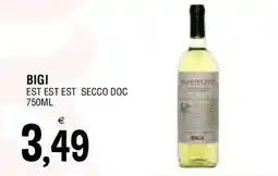 Al Discount Bigi est est est secco doc offerta