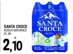 Al Discount Santa croce acqua naturale offerta