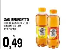 Al Discount San benedetto the classico e zero limone/pesca pet offerta