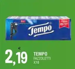 Al Discount Tempo fazzoletti offerta