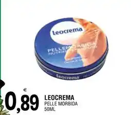Al Discount Leocrema pelle morbida offerta