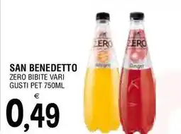 Al Discount San benedetto zero bibite offerta