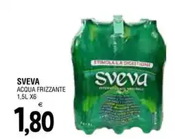 Al Discount Sveva acqua frizzante offerta