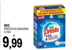 Al Discount Bio presto 62 misurini offerta
