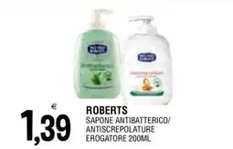 Al Discount Roberts sapone antibatterico/ antiscrepolature erogatore offerta