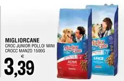 Al Discount Migliorcane croc junior pollo/mini crocc manzo offerta
