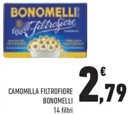 Conad Superstore Camomilla filtrofiore BONOMELLI offerta