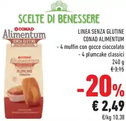 Conad Superstore Linea senza glutine CONAD ALIMENTUM offerta