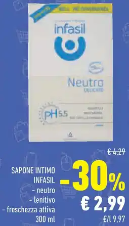 Conad Superstore Sapone intimo INFASIL offerta