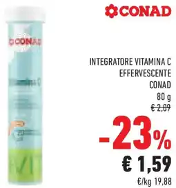Conad Superstore Integratore vitamina c effervescente CONAD offerta