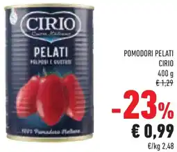Conad Superstore Pomodori pelati CIRIO offerta