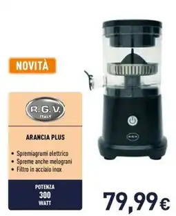 Unieuro R.G.V. Arancia plus offerta