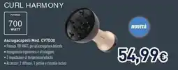 Unieuro Rowenta curl harmony Asciugacapelli Mod. CV7D30 offerta