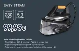 Unieuro Rowenta easy steam Generatore di vapore Mod. VR7361 offerta