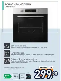 Unieuro CANDY FORNO NEW MODERNA CA6N3B1HTX offerta