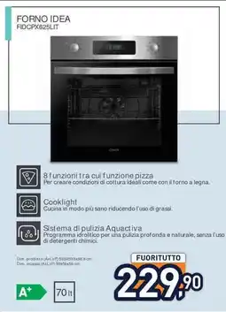 Unieuro CANDY FORNO IDEA FIDCPX625LIT offerta