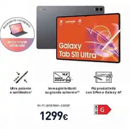 Unieuro SAMSUNG Galaxy Tab S11 Ultra offerta