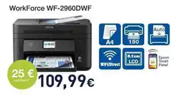 Unieuro EPSON WorkForce WF-2960DWF offerta